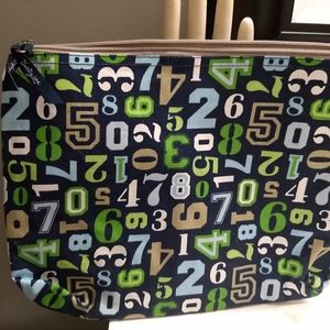 Thirty-one Large Zipper Pouch Numbers NWOT